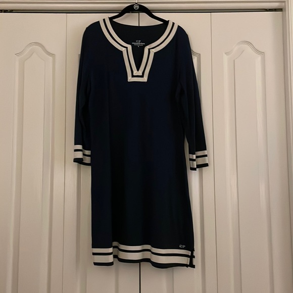 Vineyard Vines Dresses & Skirts - Vineyard Vines Navy Tunic Dress